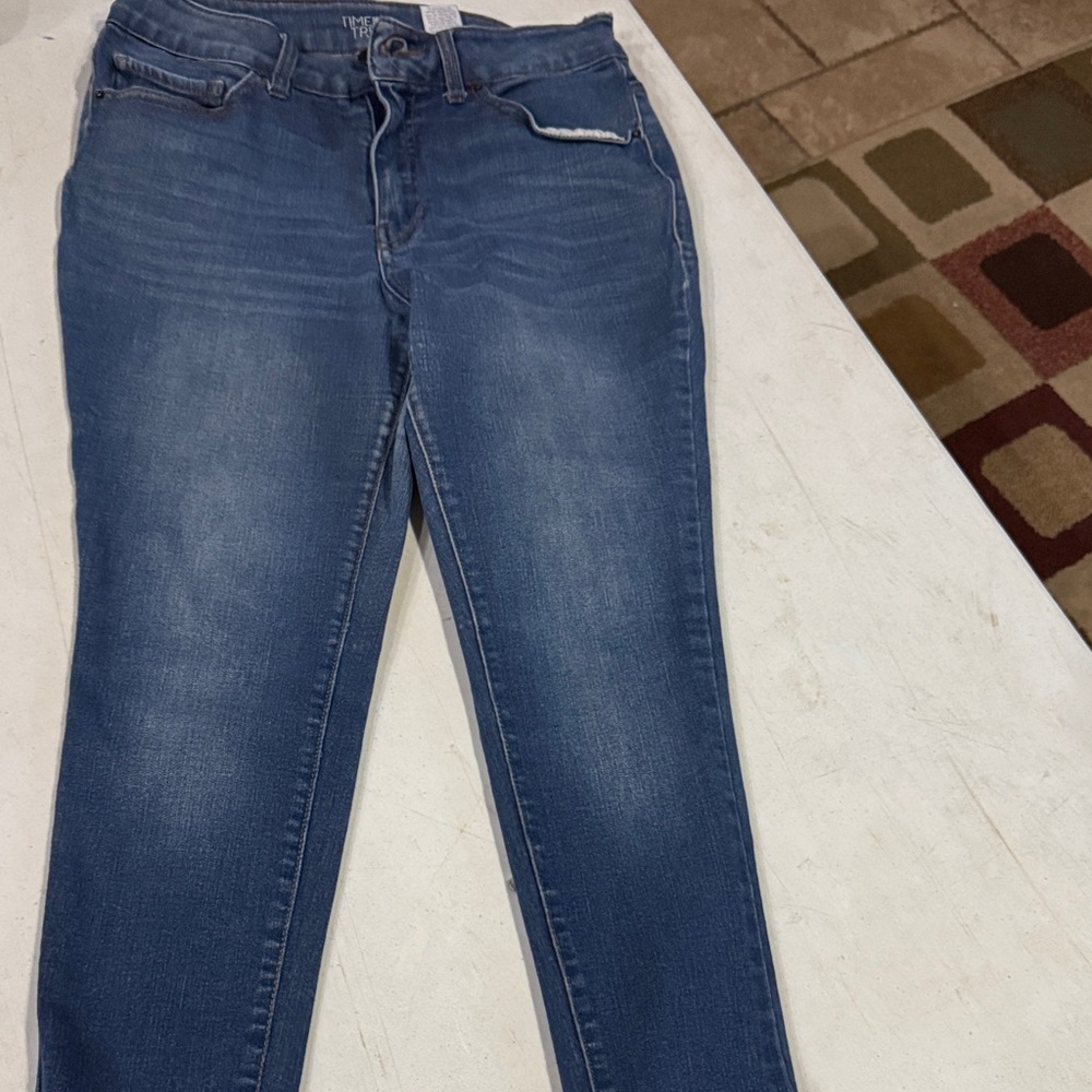 Time and Tru Women's Skinny Jeans in Blue